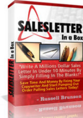 Product picture *NEW!* Sales Letter In A Box -JUST 1 USD -With MRR