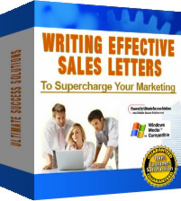 Product picture *NEW*High Response Sales Letters In A Flash - just 1 usd